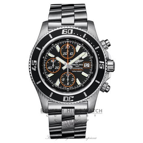 Breitling Watch Superocean Chronograph Abyss Orange 